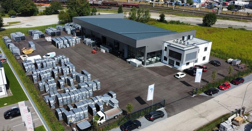 Waterwave Spas Europazentrale Klagenfurt Luftaufnahme