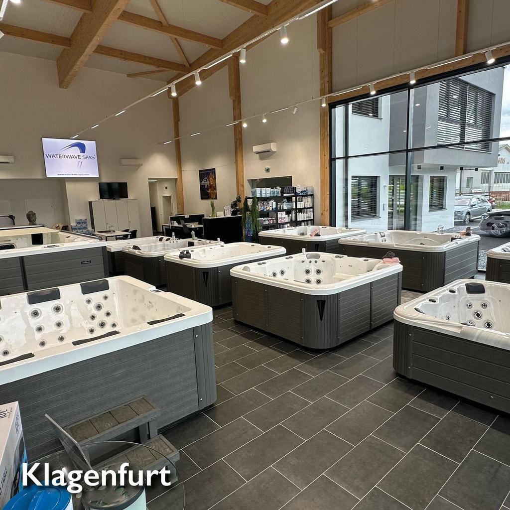 Waterwave Spas Schauraum Klagenfurt Innenansicht